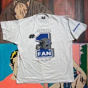 Vintage 90s Dallas Cowboys Football #1 Fan Shirt